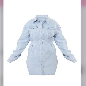 Brand new plus size denim dress/jacket